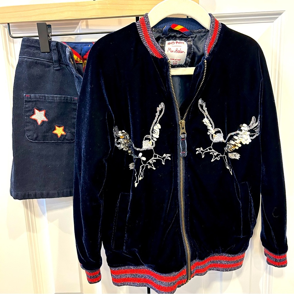 Girls 3 Piece Harry Potter Set (Skirt + Shirt + Jacket)